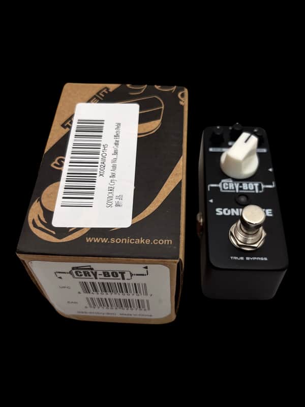 SONICAKE Cry-Bot Auto Wah Envelope Filter Pedal 2020s - Black X8309 image 1