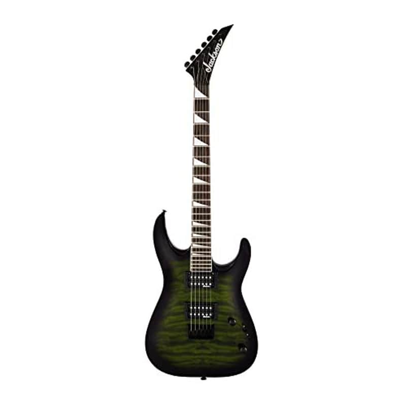 Jackson JS Series Dinky Arch Top JS32Q DKA HT Electric Guitar - Transparent Green Burst image 1