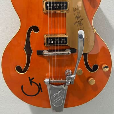 2009 Gretsch G6120DSW Chet Atkins Hollow Body with DynaSonic Pickups w/ OHSC image 3