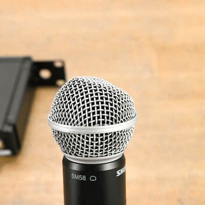 Shure SLX24/SM58 Handheld Microphone System - H19 Band NO POWER SUPPLY CG012NU image 7
