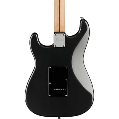 Squier Affinity Series Stratocaster HSS Electric Guitar Pack, Laurel Fingerboard, Charcoal Frost Metallic, Gig Bag, 15G - 120V TGF33 image 4