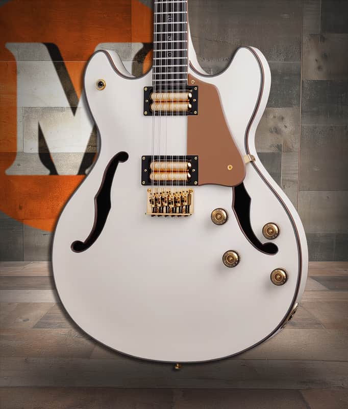 Schecter Wayne Hussey Corsair-12 - Ivory (267) image 1