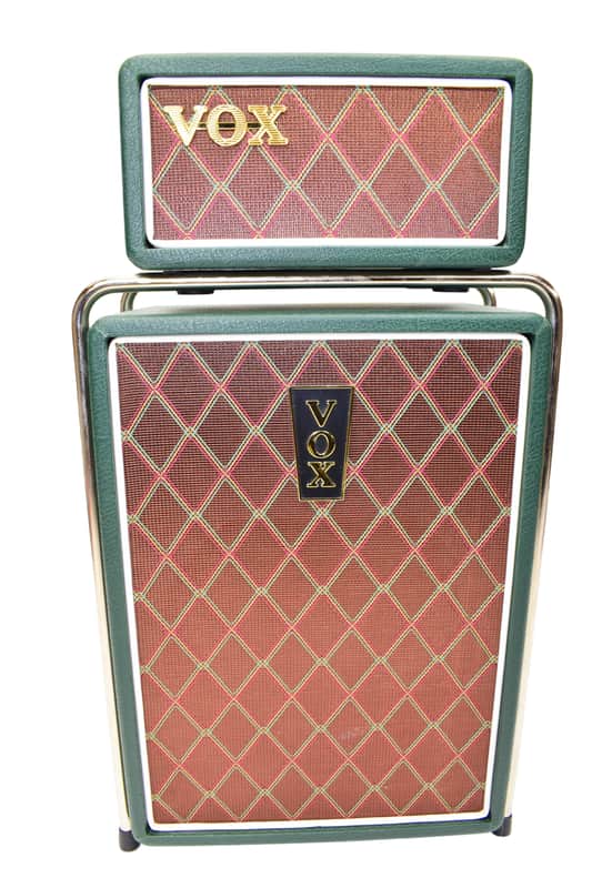 Vox MSB25 Mini Superbeetle 25-watt 1x10" Electric Guitar Amp Mini-stack, British Racing Green image 1
