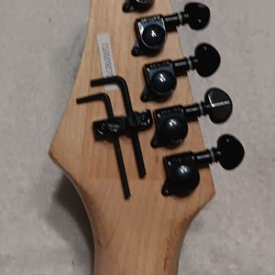 Washburn WF-228 Electric Guitar 1990 - Metallic Green image 9