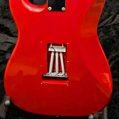 1993 Squier by Fender Stratocaster MIJ FujiGen – Torino Red image 10