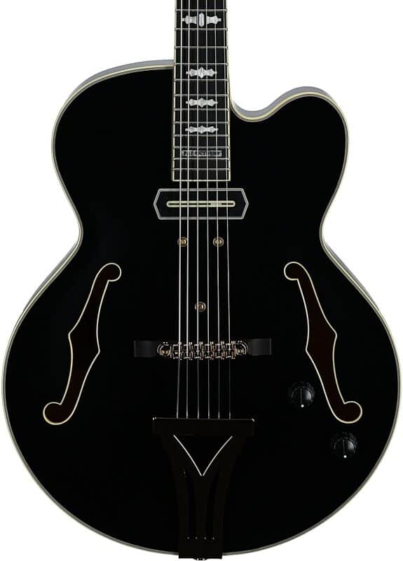 Ibanez PM3C BKL Pat Metheny Signature Hollowbody Electric Guitar. Black Low Gloss with Case image 1