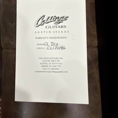 Collings CL City Limits Deluxe Custom @AIFG image 4