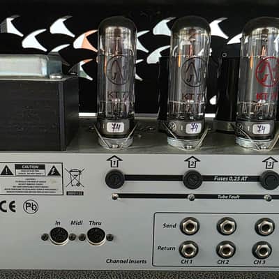 Diezel VH4 Owned by THE DARKNESS Ex Justin Hawkins Dan Hawkins Album Record Studio Recording 4 Channel 100W 100 Watt Pro Artist Tube Guitar Amplifier Amp Head image 6