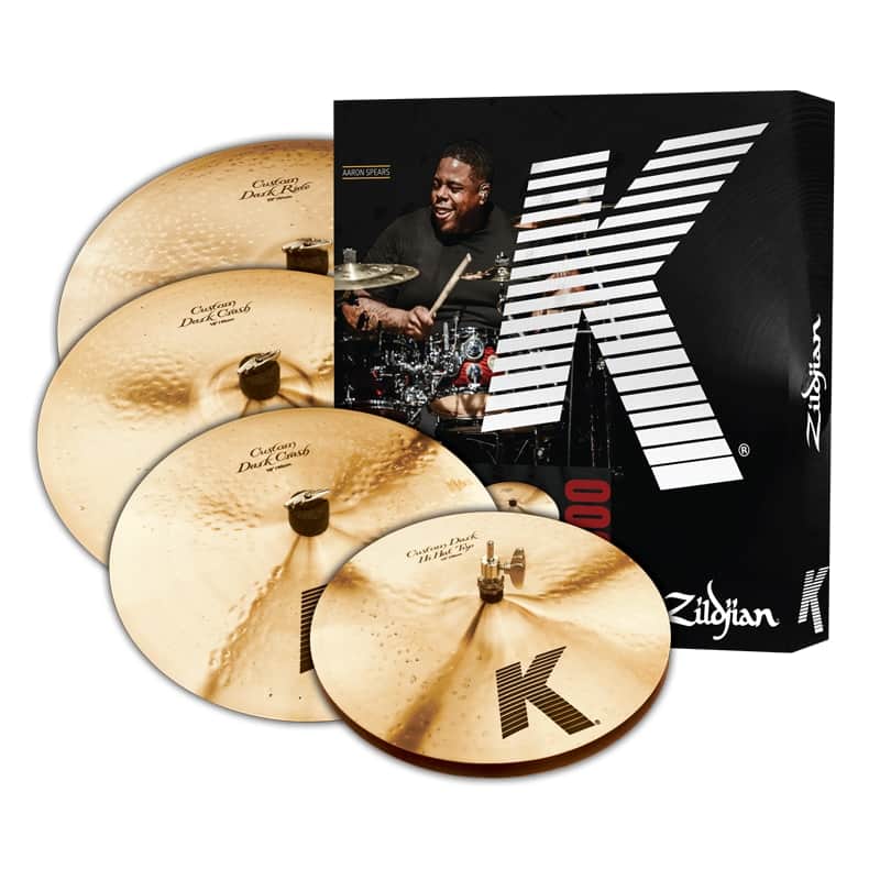 Zildjian KCD900 K Custom Dark Box Set 14/16/18/20
