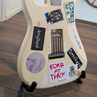 Fender Stratocaster 1986 - White 40 years old Great Sound image 11