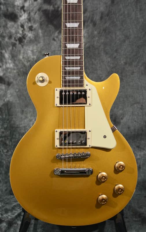 Epiphone Les Paul Standard 50's Plain Top Goldtop w/ FREE Same Day Shipping image 1