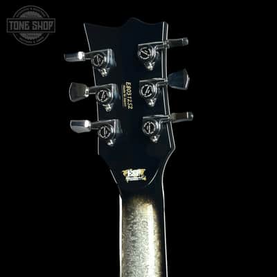 ESP Original Series Eclipse Custom Silver Liquid Metal Burst w/case E8031252 image 8