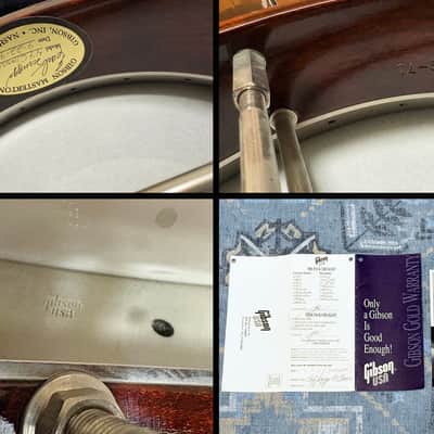 RARE Gibson 1994 Earl Scruggs 49 Classic 5-String Banjo Near Mint One Owner image 24