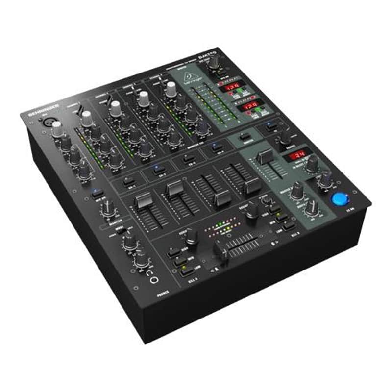 Behringer Pro Mixer DJX750 4-Channel DJ Mixer with Effects | Reverb