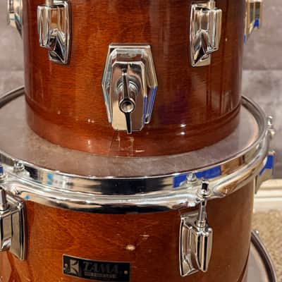 FACTORY MATCHED Tama Superstar Series Concert Toms 8/10/12/14” 1982 w/ Stands image 9