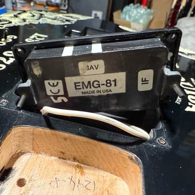 1996 ESP Pre-Lawsuit KH-2 Ouija Signature - Black (Collector piece) Rare Japan - Kirk Hammett of Metallica image 9