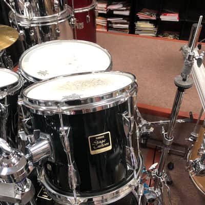 Yamaha Stage Custom Drum Kit (Mid ‘90s) - Black image 9