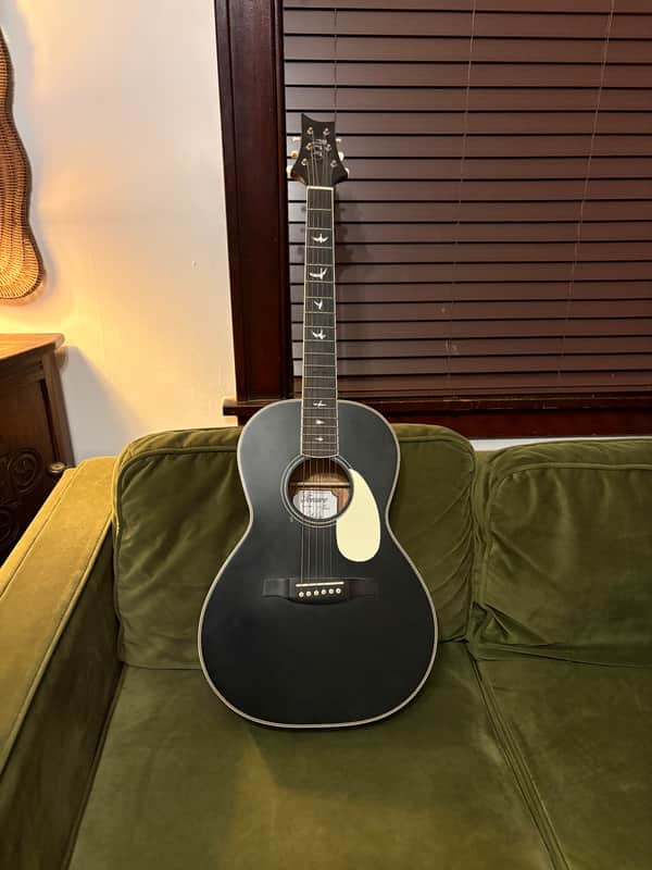 PRS SE P20E Tonare Parlor with Fishman Sonitone Pickup 2022 - Present - Black Top image 1