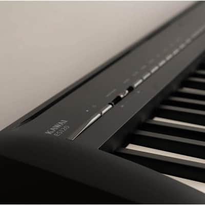 Kawai ES120 88-Key Portable Digital Piano with Responsive Hammer Compact Action and Built-in Speaker System and Bluetooth MIDI, Light Gray image 4