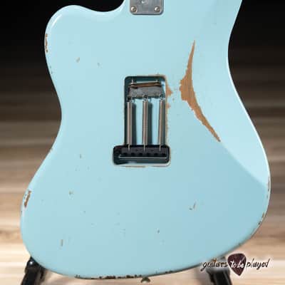 Fano JM6 Alt de Facto HSS Trem Guitar w/ Lollar Blondes & Imperial – Sonic Blue image 8