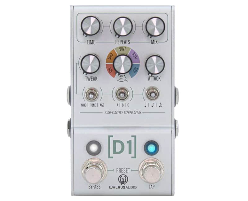 Walrus Audio MAKO Series D1 High-Fidelity Delay V2 Pedal - Open Box image 1