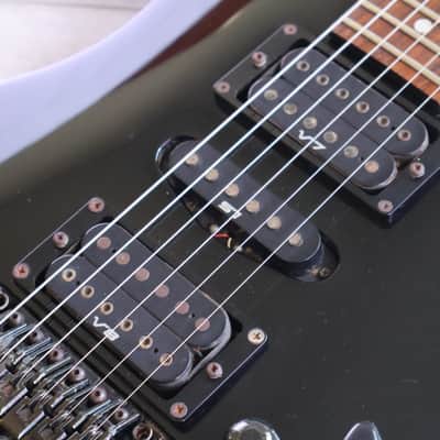 1993 Ibanez Japan S540 Saber HSH Superstrat (Gloss Black) image 5