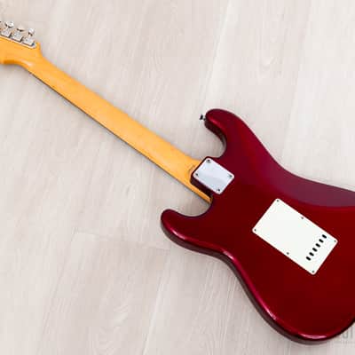 2008 Fender DiMarzio Collection Stratocaster '62 Vintage Reissue ST62-DMC Candy Apple Red, Japan CIJ image 13