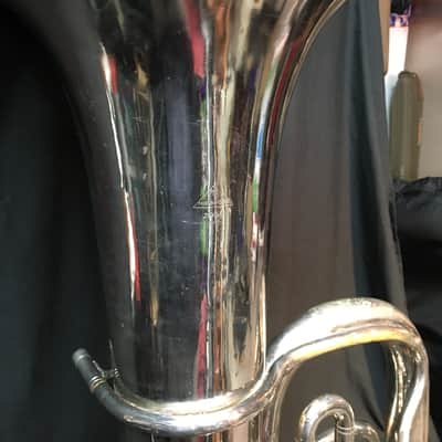 Mirafone Model 183 Tuba Eb 1960's Germany w/ Mouthpiece and Bag image 15