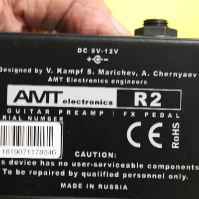 AMT Electronics Legend Amp R2 Distortion image 6