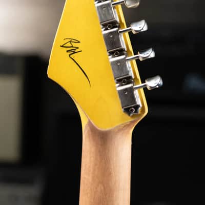 Nash Wayfarer Semi-Hollow Electric Guitar - Ice Blue Metallic with Hardshell Case image 7