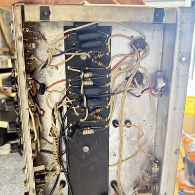 Fender Bassman 135 2-Channel 135-Watt Guitar Amp Head 1977 - 1980 - Silverface image 10