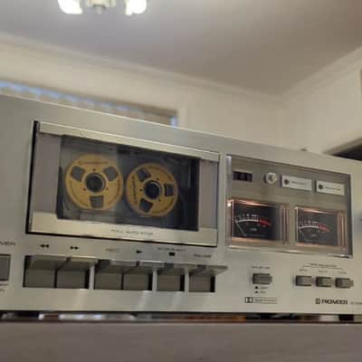 VINTAGE PIONEER CT CASSETTE TAPE DECK/PLAYER/RECORDER/MADE IN JAPAN/1970,s image 2