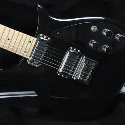 2006 Rickenbacker Colorado 650C Jetglo Black in Original Case Wide Neck Electric Guitar image 2