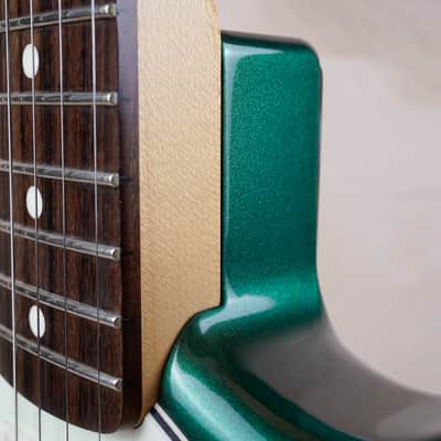 Fender MIJ Hybrid '60s Stratocaster 2017 Sherwood Green Metallic Made in Japan w/ Bag image 18