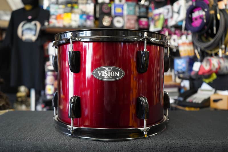 Pearl Vision Series 12" Birch Tom - Wine Red Wrap | 9x12" image 1