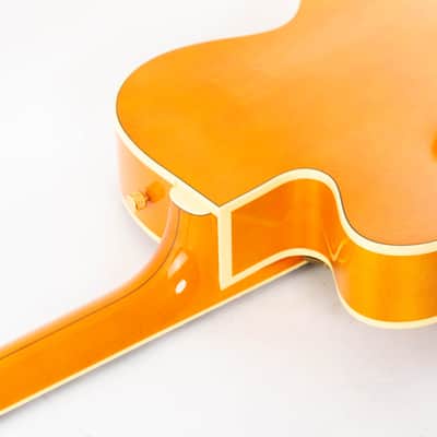 Gretsch G6120T-55 Vintage Select '55 Chet Atkins Hollow Body with Bigsby 2023 Vintage Orange Stain image 19
