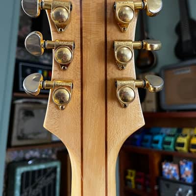 2005 Epiphone Sheraton II Korea Natural Semi-Hollow Electric Guitar w/Vintage Gibson Case image 22