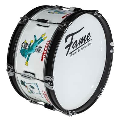 Fame Junior Marching Bass Drum Tabaluga 16"x7" - Marching bass drum image 2