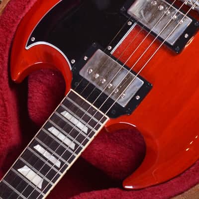 Gibson SG Standard 1961 Sideways Vibrola Vintage Cherry image 5