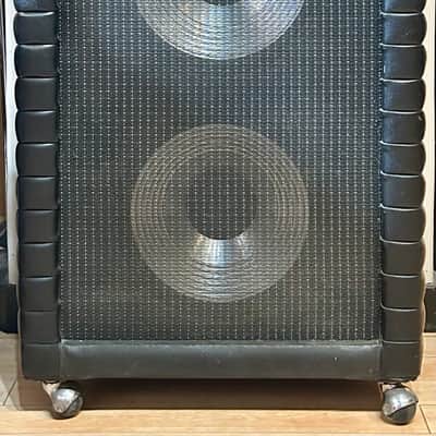 Kustom 2x15  Bass Cabinet  1970s - Black Tuck-N-Roll, Amazing Vintage Tone! Tons of Power! image 2