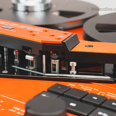 Akai GX-635D Reel-to-Reel Tape Deck - Custom Orange - Professionally Restored - 1 Year Warranty image 18