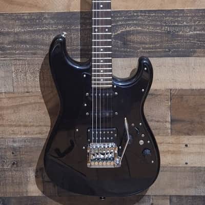 1985 Fender MIJ Contemporary Series Stratocaster Deluxe HSS - Black - image 2