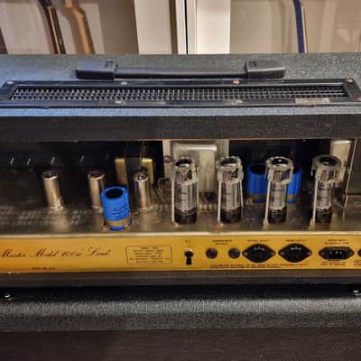 Marshall JCM 800 Lead Series Model 2203 100-Watt Master Volume Head 1989 - Black image 9