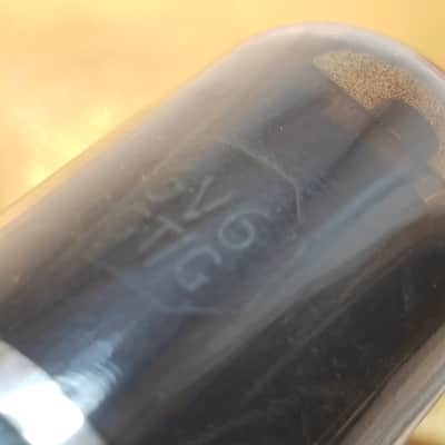 RCA VT-107A tNOS AT1000 TESTED Vacuum Tube greyglass military WWII black plate SC 189A Beam Power 6V6 1941-1945 image 4