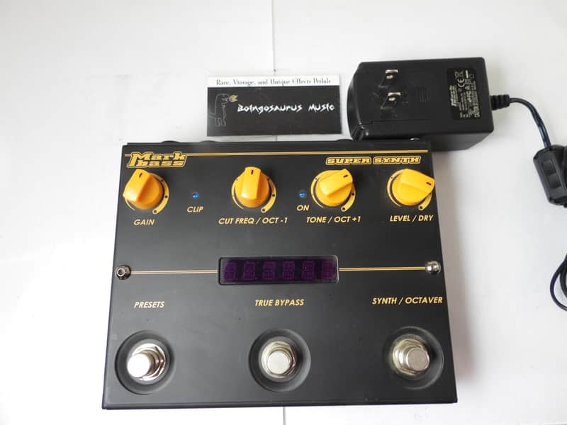 Markbass Super Synth Bass Synthesizer/Octave Effects Pedal w/Power Supply image 1