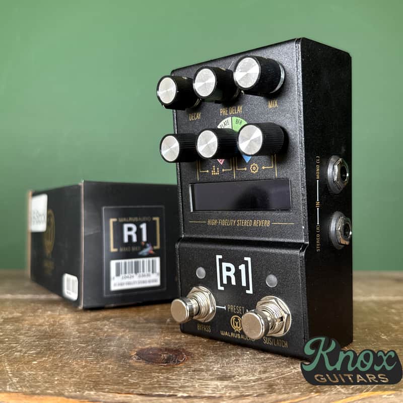 Walrus Audio Mako R1 MKII High-Fidelity Stereo Reverb
