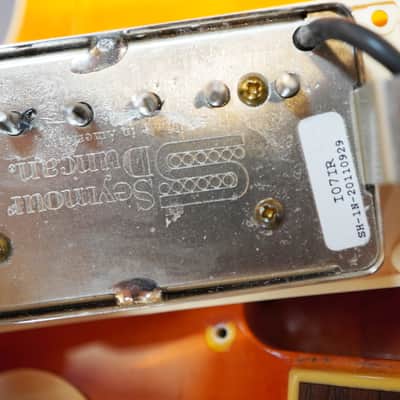Rare Edwards Les Paul E-LP-92SD/LH Left hand Lefty 2011 Vintage Honey Burst image 13