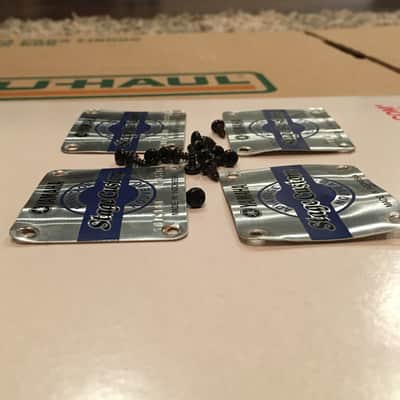 Lot of [4] Yamaha Stage Custom Advantage Nouveau Drum Badges image 9