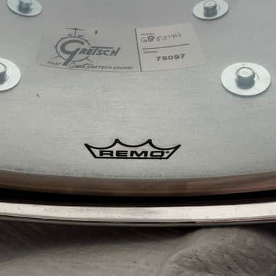 Gretsch 5.5" x 14" Brooklyn Snare Drum - Silver Mist Duco image 4