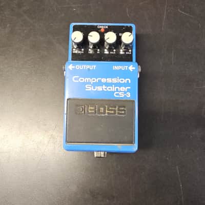 Boss CS-3 Compression Sustainer (Silver Label) 1997 - Present - Blue image 1